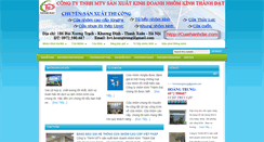 Desktop Screenshot of cuathanhdat.com